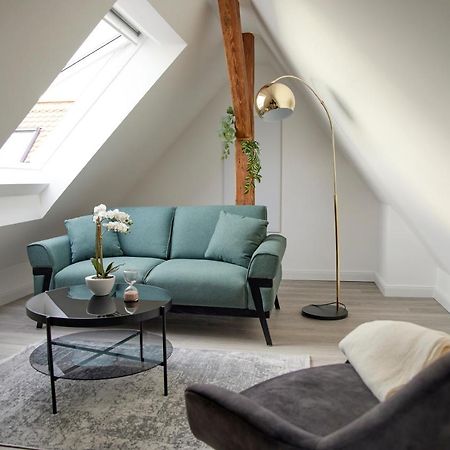 Schlossberg Residences - Xxl-Design-Apartment Mit Schlossblick Fuer Bis Zu 12 Personen Schwetzingen Exterior foto